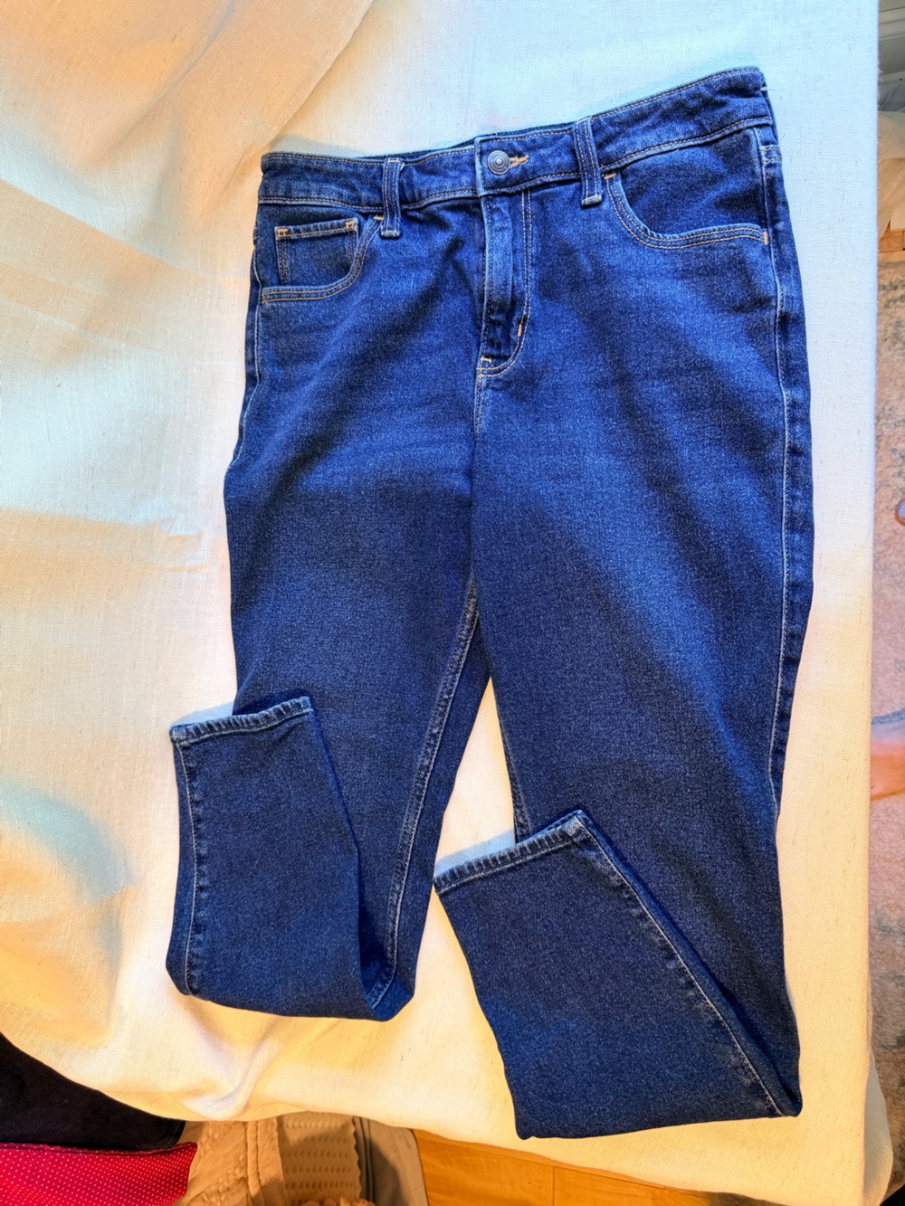 Abercrombie & Fitch The Skinny High Rise Dark Wash Jeans 29 8R